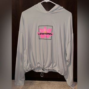 UK2LA “ Legendary” Lightweight Metal Cinch Waist  Sweatshirt!!